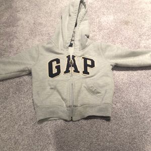 Gap toddler zip up sweat shirt